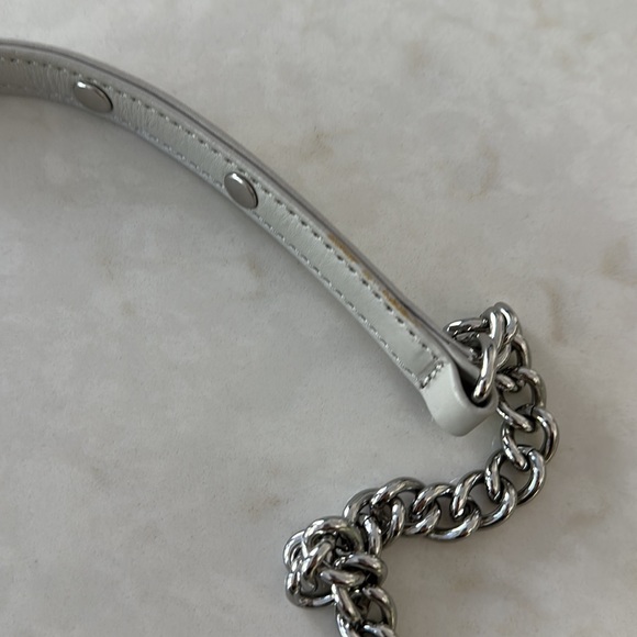 NWT Rebecca Minkoff Quilted Mini MAC Crossbody Bag Ash Grey - Picture 10 of 12